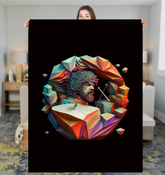 Lyrical Lounge Sherpa Blanket